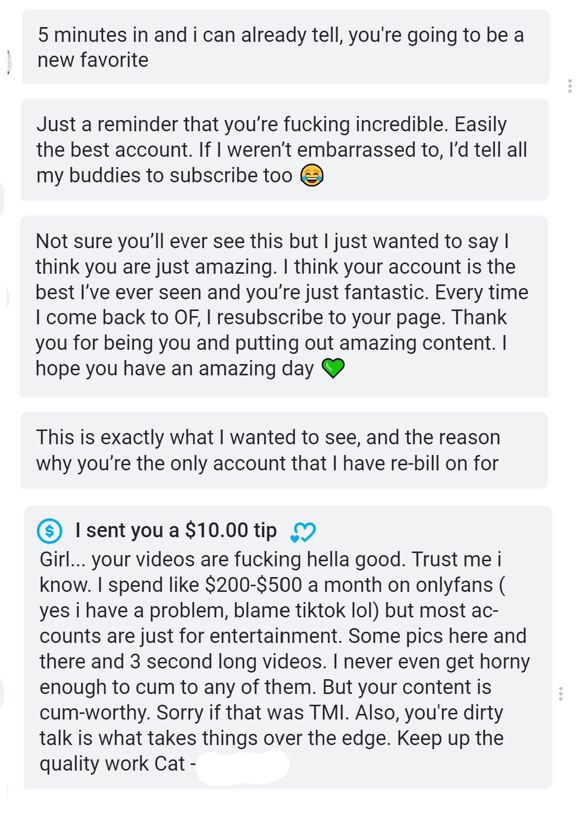 itsmecat – Catherine Chase – Your favorite pussy cat 😺